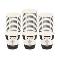 Restpresso 8 oz Madame Paper Coffee Cup - Double Wall - 3 1/2" x 3 1/2" x 3 1/4" - 25 count box