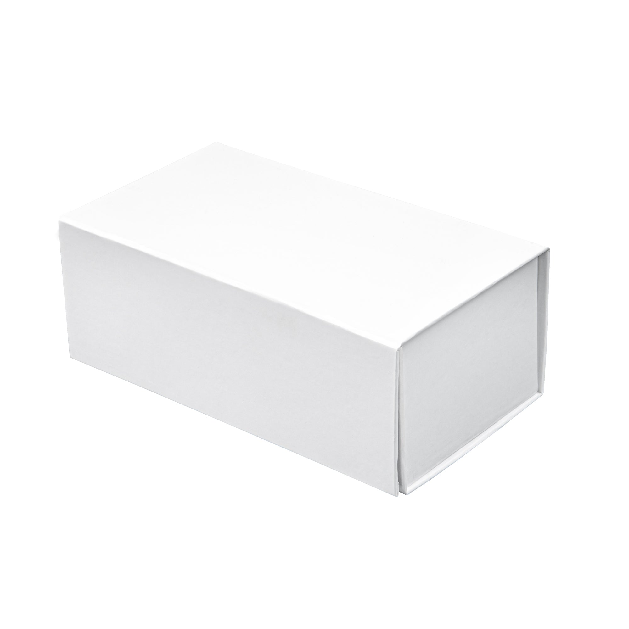 Cater Tek Rectangle White Paper Small Tic Tac Box - Magnetic - 7" x 4" x 2 3/4" - 10 count box