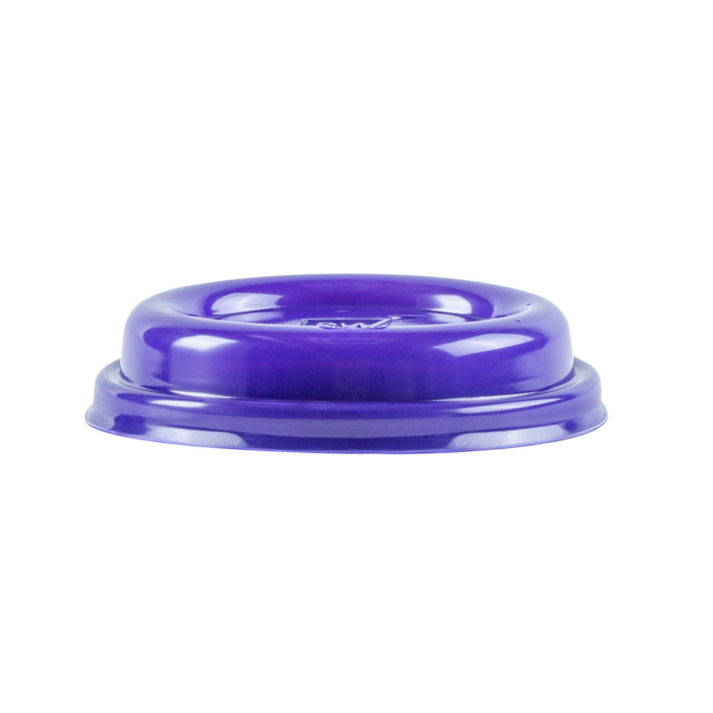 Restpresso Purple Plastic Coffee Cup Lid - Fits 8, 12, 16 and 20 oz - 25 count box