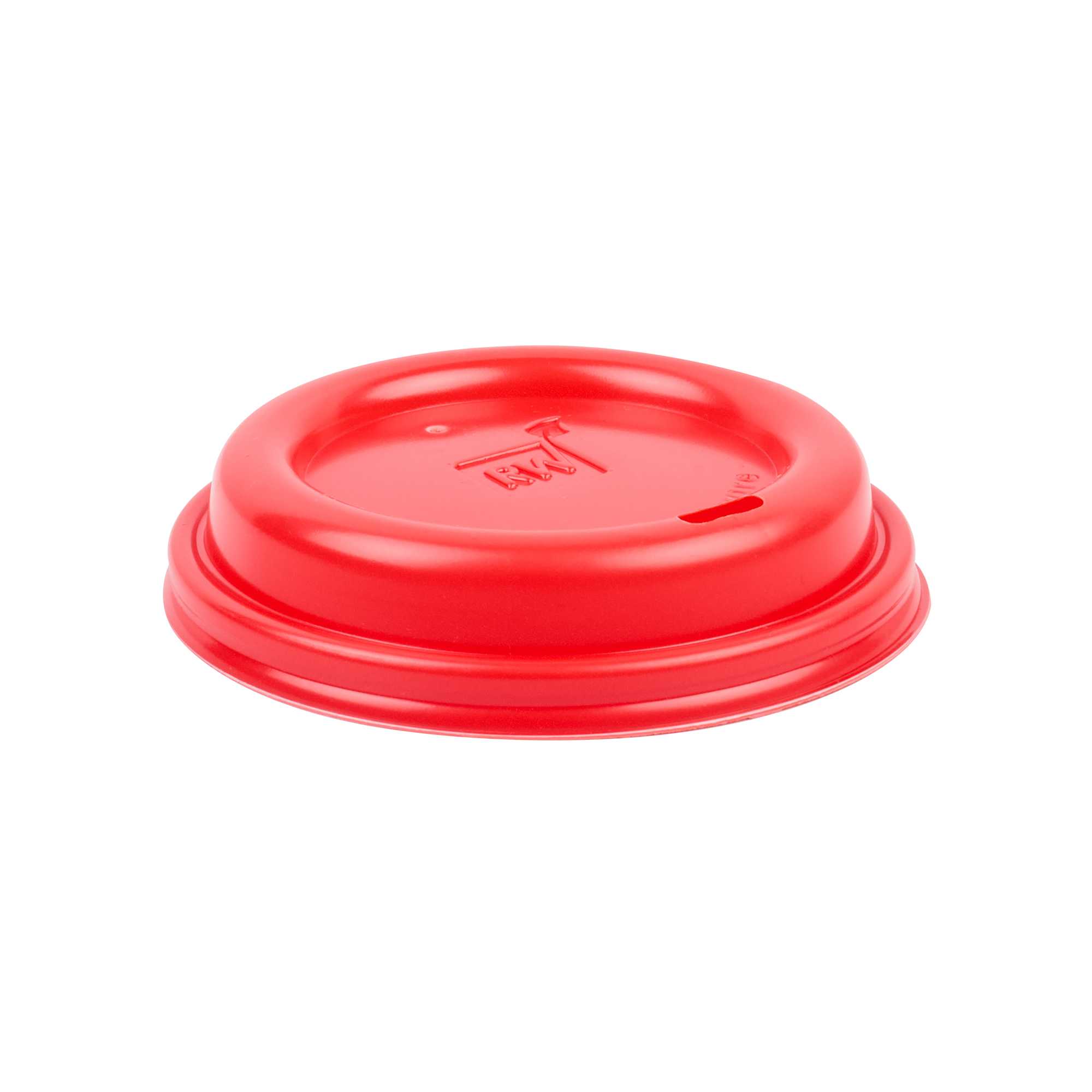 Restpresso Red Plastic Coffee Cup Lid - Fits 8, 12, 16 and 20 oz - 500 count box