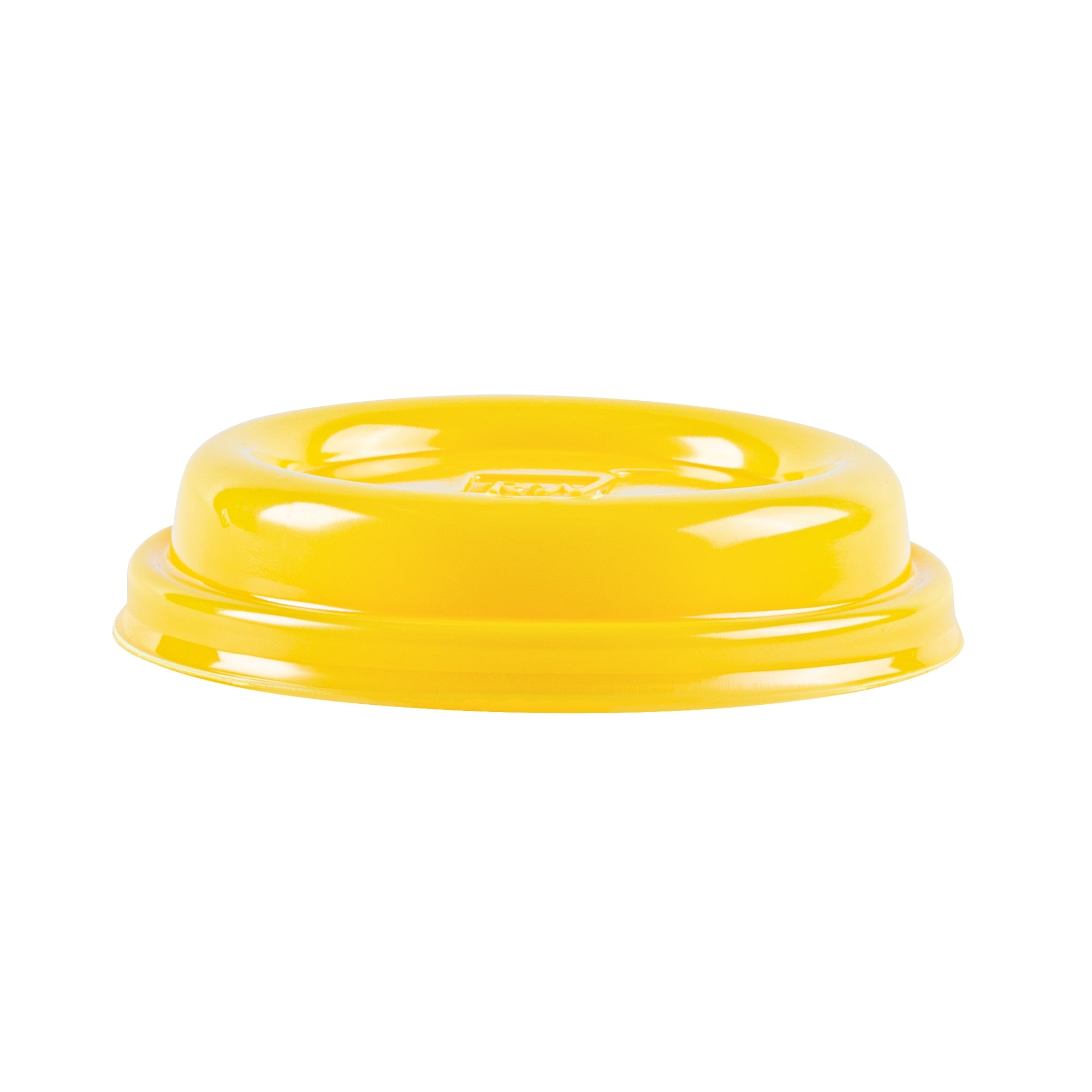 Restpresso Yellow Plastic Coffee Cup Lid - Fits 8, 12, 16 and 20 oz - 500 count box