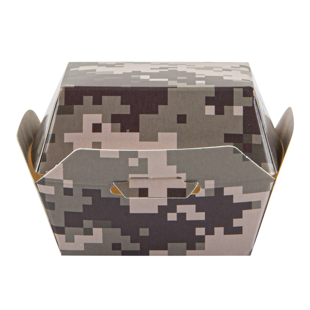 Bio Tek Camouflage Paper Slider Box - 2 1/2" x 2 1/2" x 2" - 100 count box