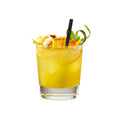 Bev Tek Matte Black Paper Cocktail Straw - Biodegradable, 6mm - 5 3/4" - 100 count box
