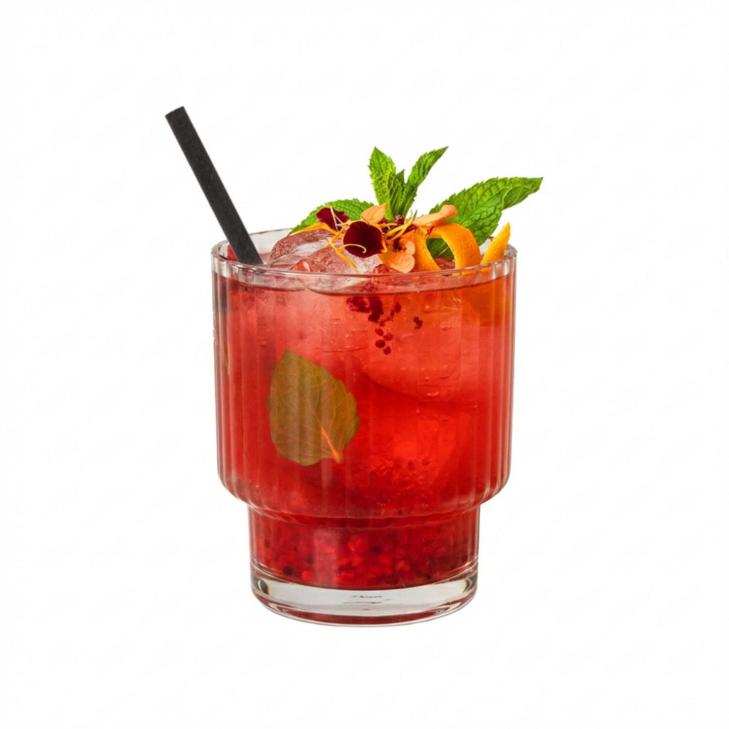 Bev Tek Black Paper Cocktail Straw - Biodegradable, 6mm - 5 3/4" - 1000 count box