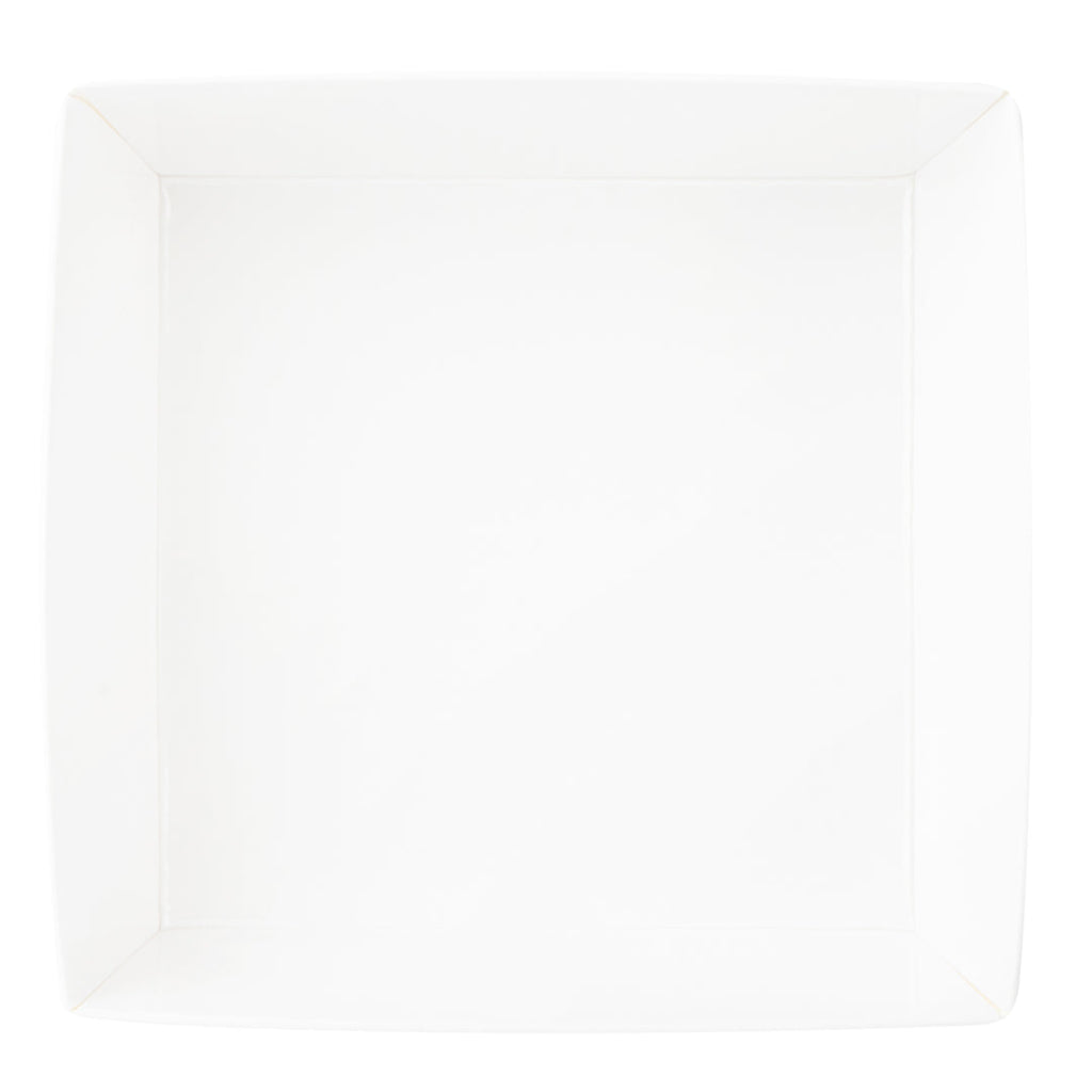 Matsuri Vision White Paper Small Sushi Container - 3 3/4" x 3 3/4" x 1 1/2" - 100 count box
