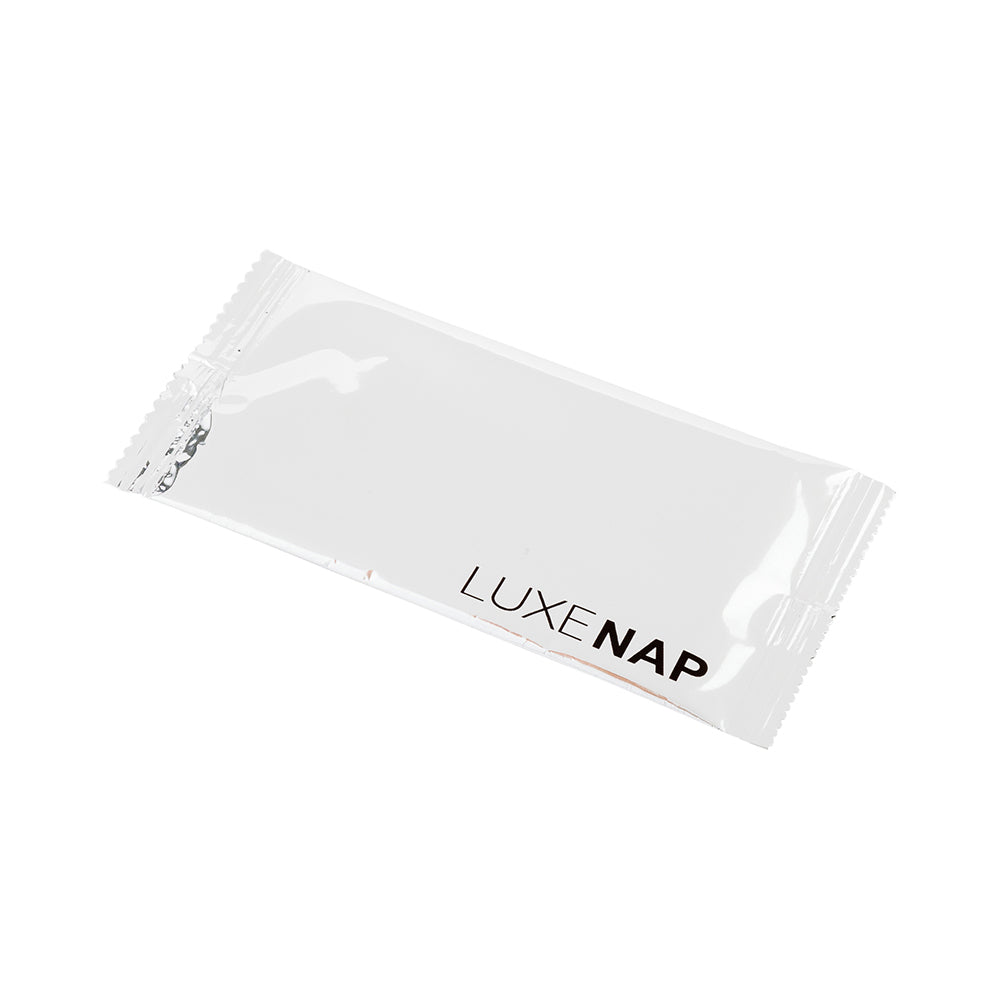 Luxenap White Moist Towelette - Cucumber-Scented - 5 1/4" x 2 1/2" - 100 count box