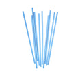 Pastry Tek Sky Blue Paper Cake Pop and Lollipop Stick - Biodegradable - 6" x 5/32" - 100 count box