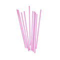 Pastry Tek Pink Paper Cake Pop and Lollipop Stick - Biodegradable - 6" x 5/32" - 100 count box
