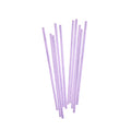 Pastry Tek Purple Paper Cake Pop and Lollipop Stick - Biodegradable - 6" x 5/32" - 25 count box