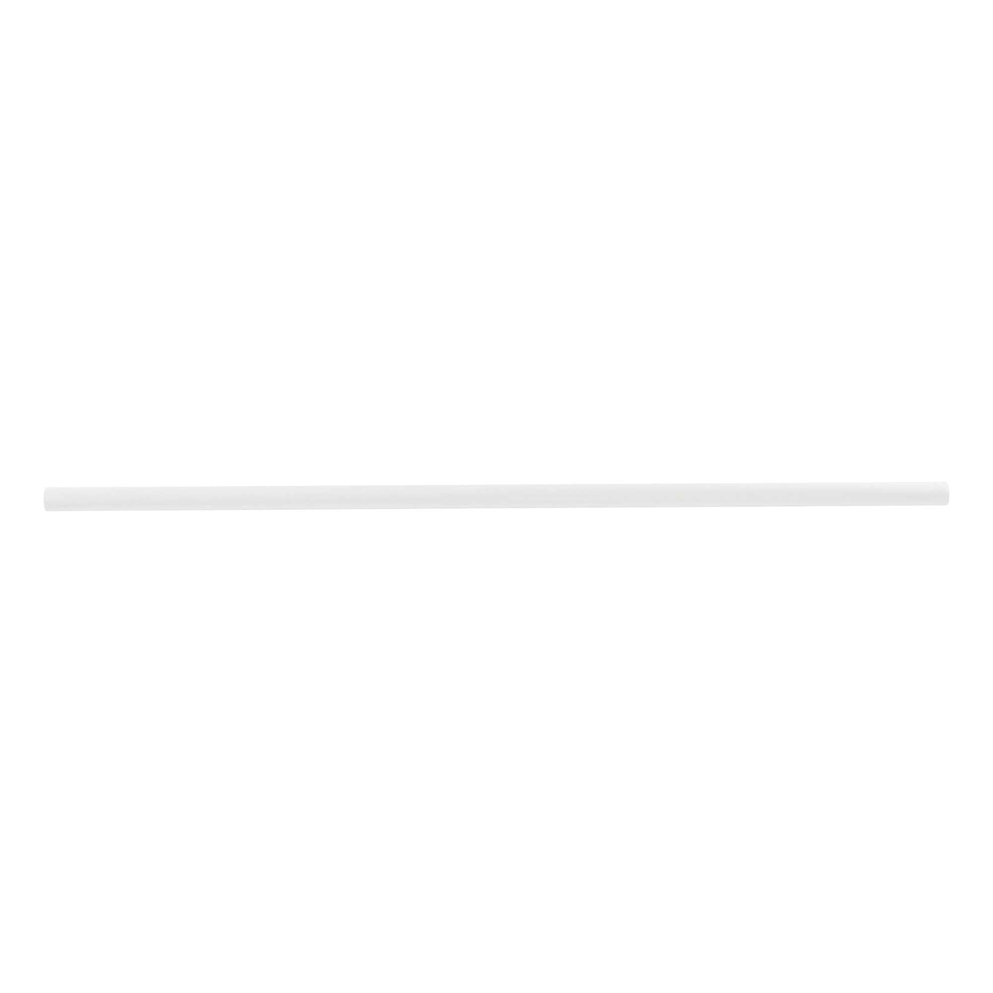 Pastry Tek White Paper Coffee Stirrer and Lollipop Stick - Biodegradable - 6" x 5/32" - 100 count box