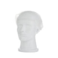 Clean Tek Professional White Disposable Bouffant Cap Hair Net - 21" - 100 count box
