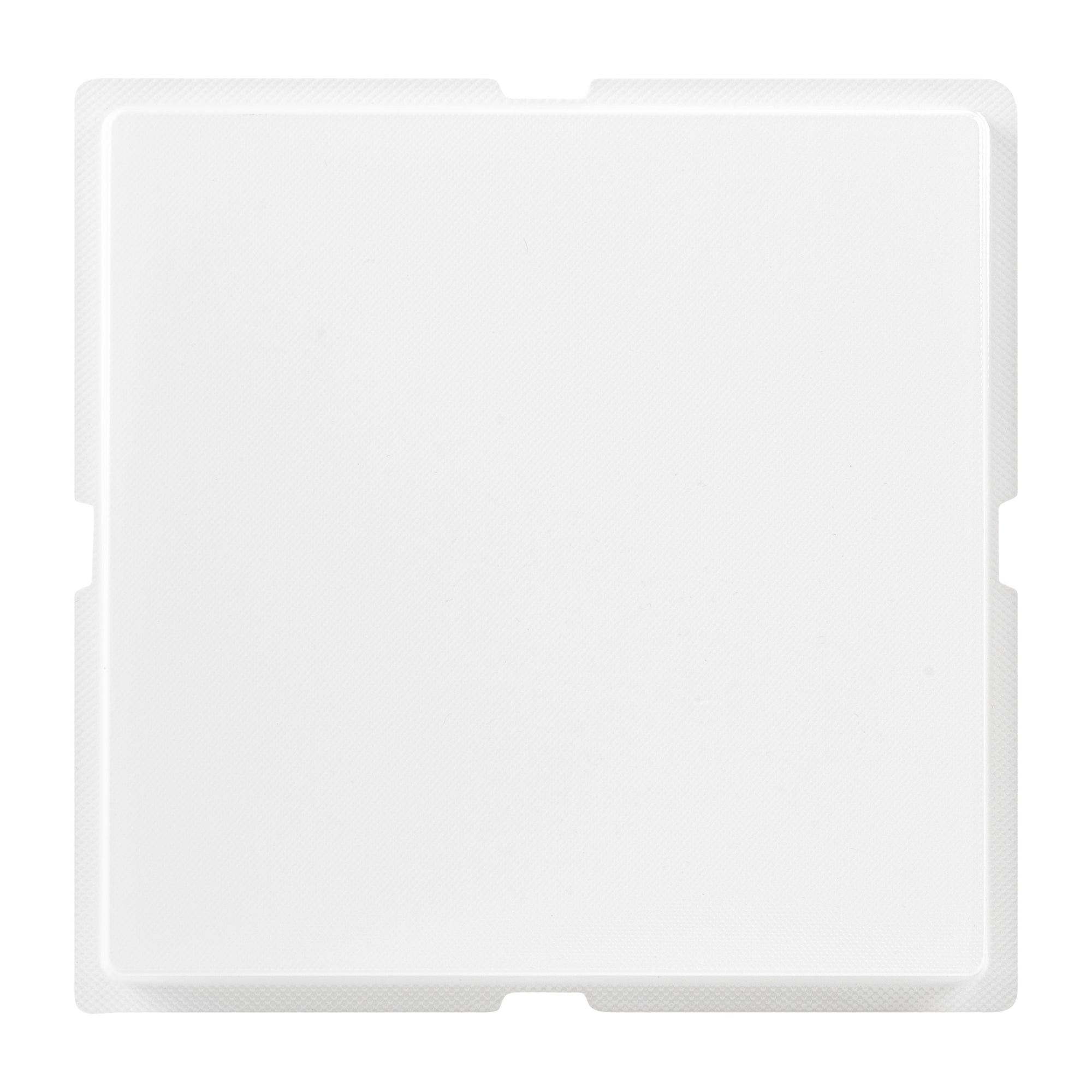 Sweet Vision Square Clear Plastic Cake Box - Black Lid and White Base, Black Ribbon, Tree Accent - 10" x 10" x 8 1/4" - 10 count box