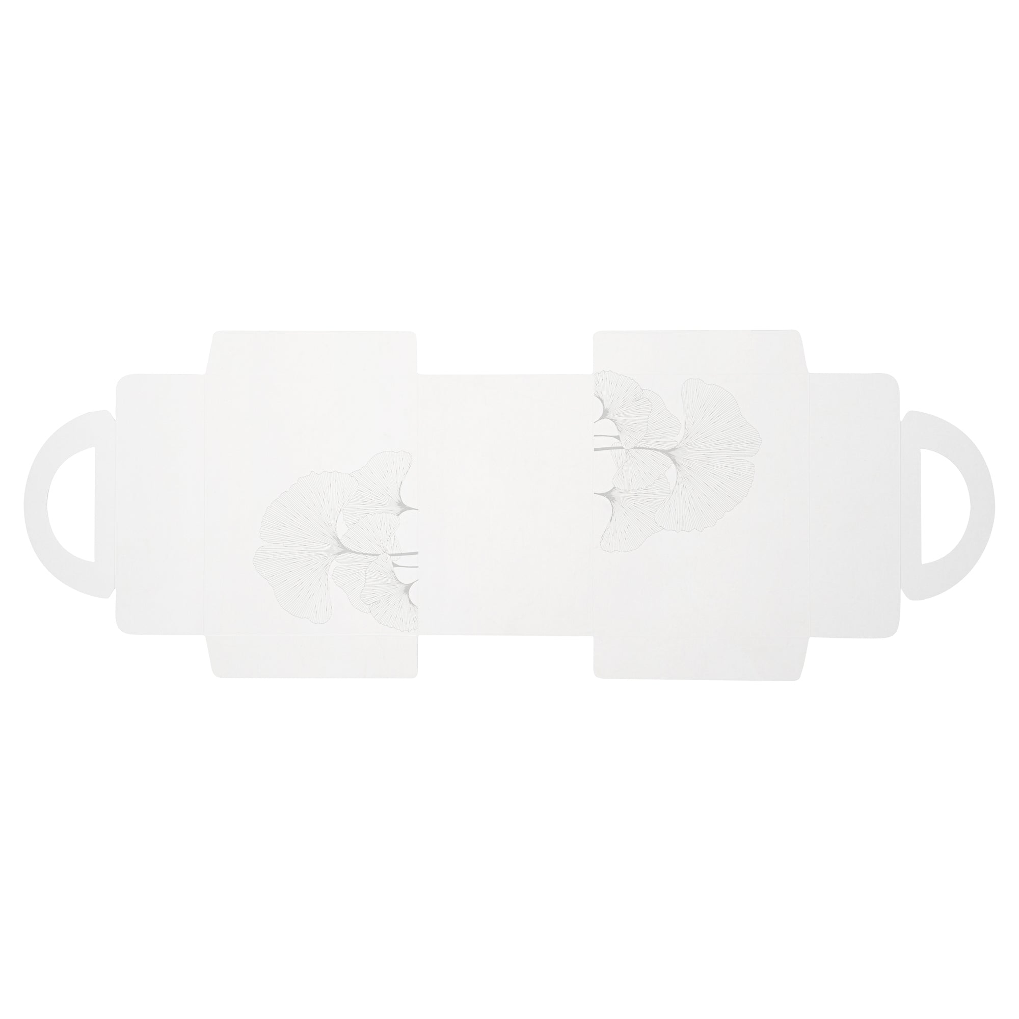 Sweet Vision Rectangle Clear Plastic Cupcake Box - with Handle, Orange Paper Wrap, Leaf Accent - 5" x 3 1/4" x 4" - 100 count box