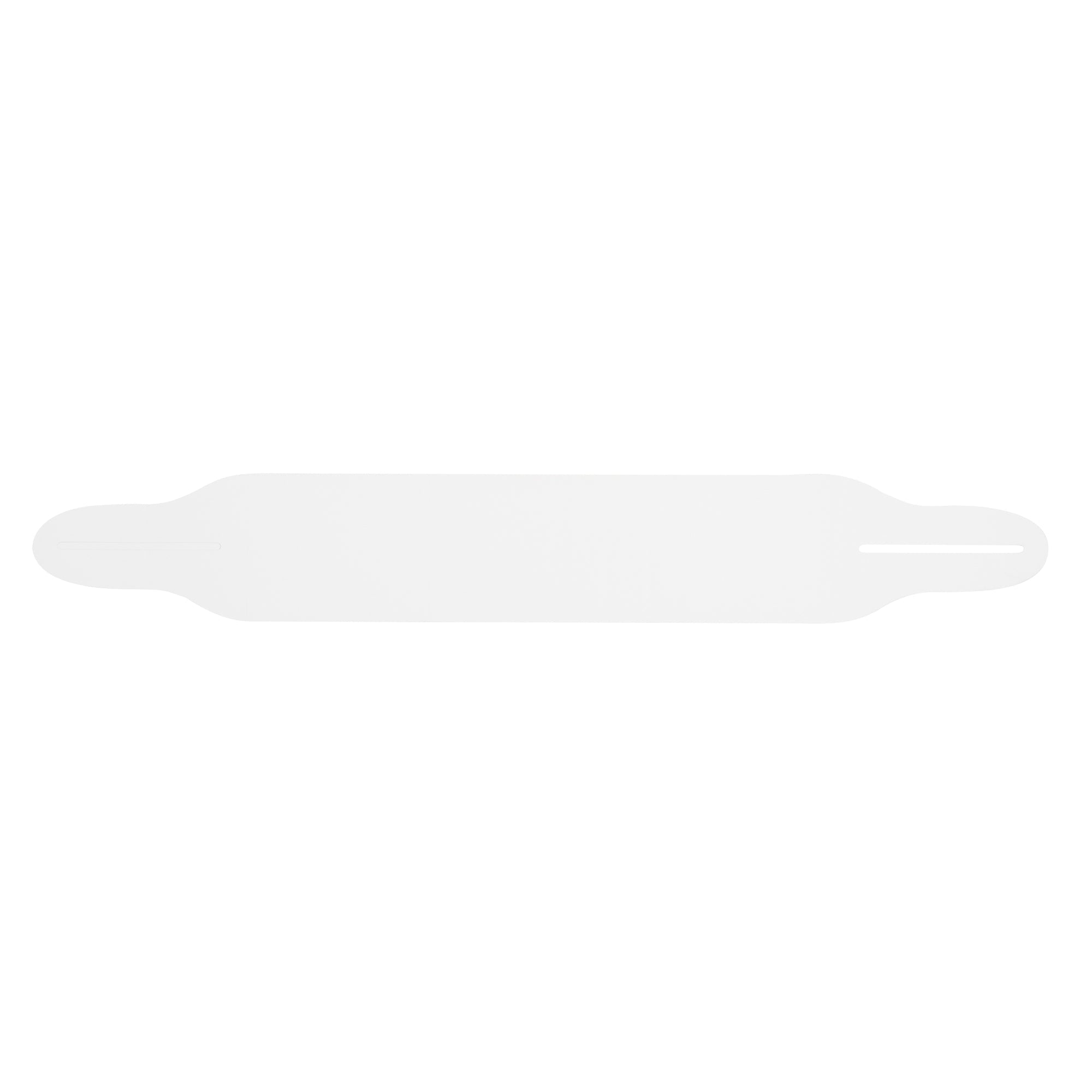 Sweet Vision Rectangle Clear Plastic Cupcake Box - with Handle, White Paper Wrap, Lotus Accent - 5" x 3 1/4" x 4" - 100 count box