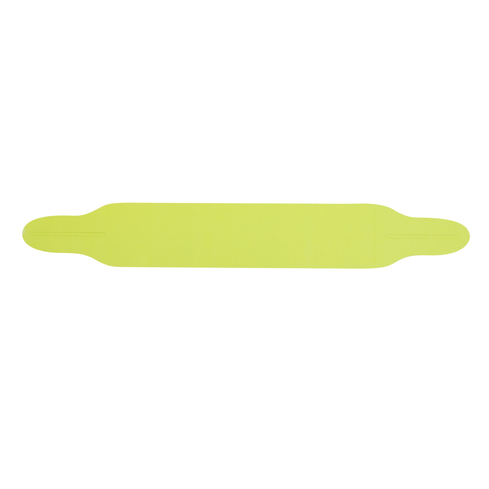 Sweet Vision Rectangle Clear Plastic Cupcake Box - with Handle, Yellow Paper Wrap, Geometric Line Accent - 5" x 3 1/4" x 4" - 100 count box