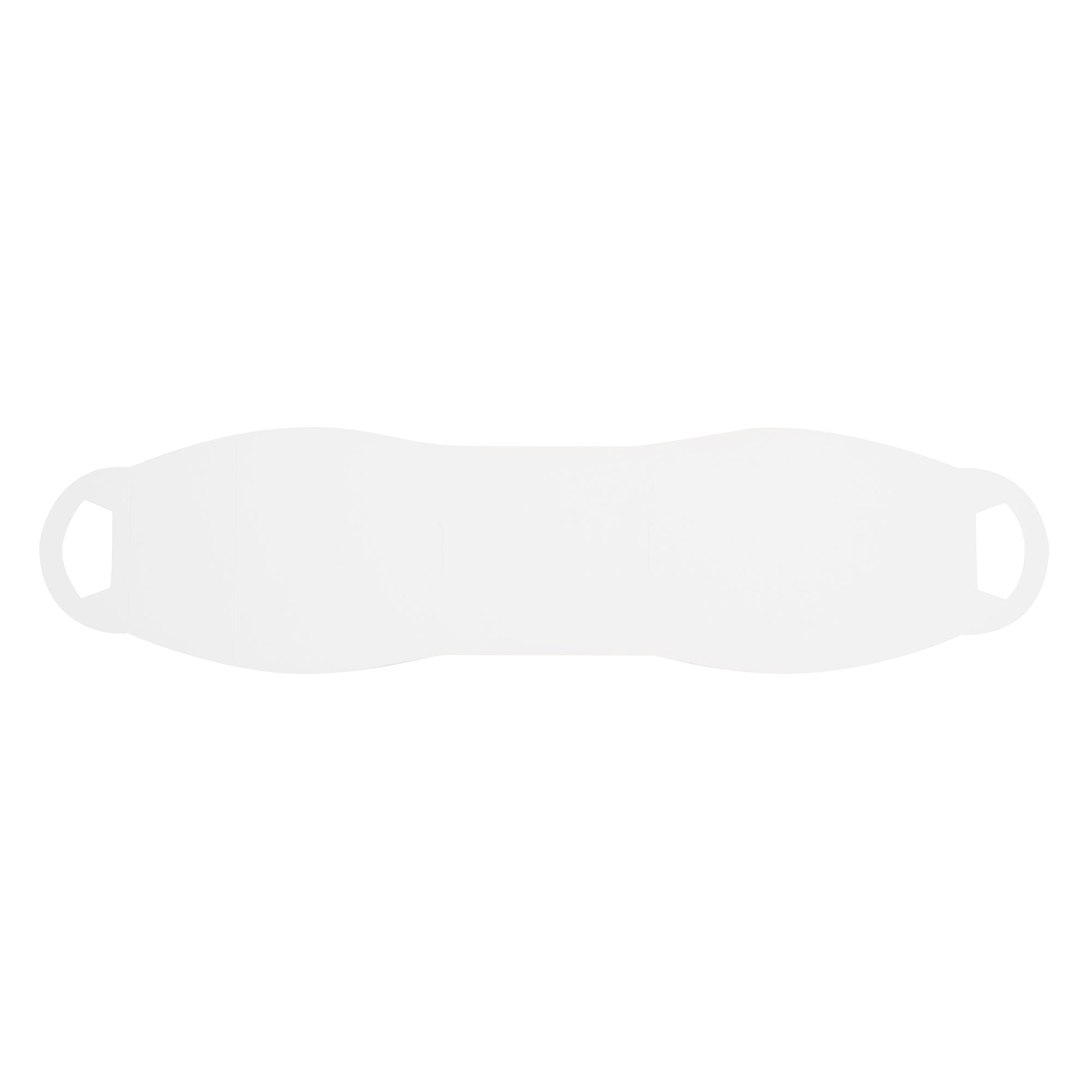 Sweet Vision Square Clear Plastic Cupcake Box - with Handle, White Paper Wrap, Lotus Accent - 4" x 4" x 4 1/4" - 100 count box