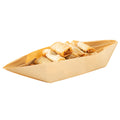 Bio Tek 12 oz Kraft Paper Handmade Origami Boat - Greaseproof - 13 1/2" x 4" x 1 1/2" - 100 count box