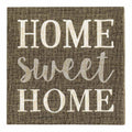 Luxenap Dark Gray Paper Luncheon Napkin - Home Sweet Home - 13" x 13" - 20 count box