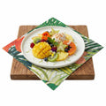 Luxenap Assorted Paper Luncheon Napkin - Hibiscus Flowers - 13" x 13" - 500 count box