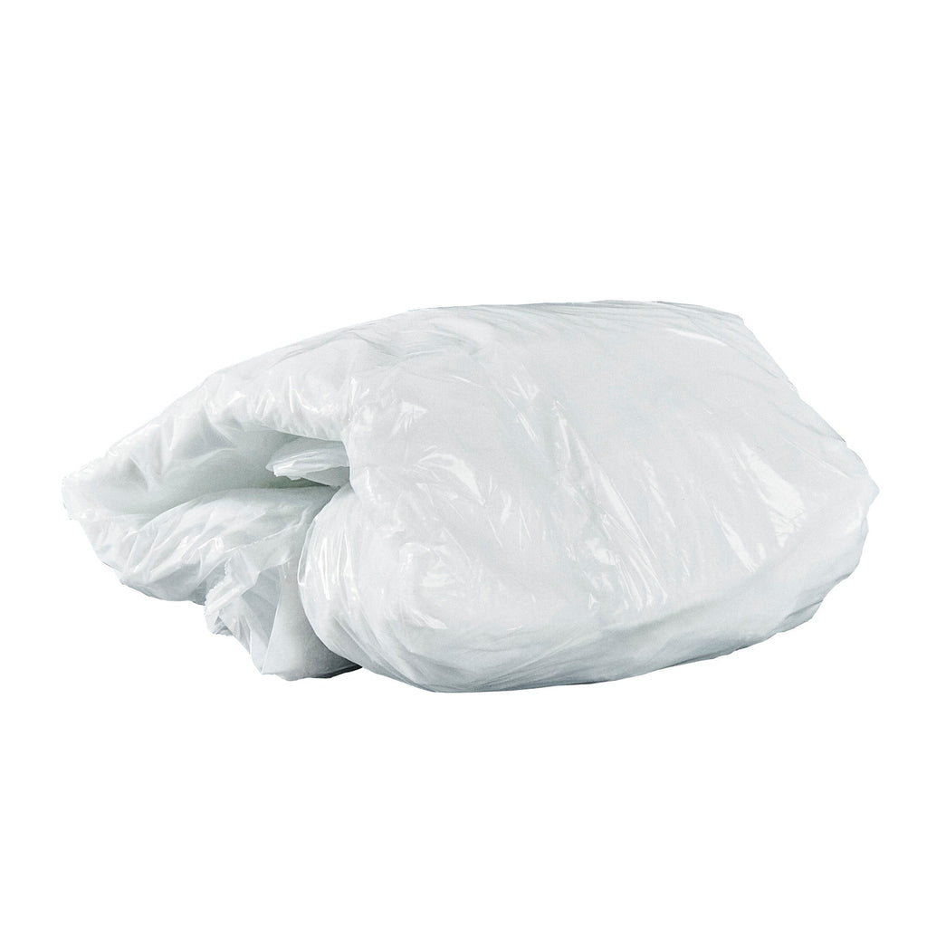 Clean Tek Professional White Plastic Disposable Arm Sleeve Cover - 16" - 1000 count box
