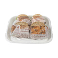 Pulp Safe No PFAS Added Square White Sugarcane / Bagasse Tray - Home Compostable - 12" x 12" - 100 count box