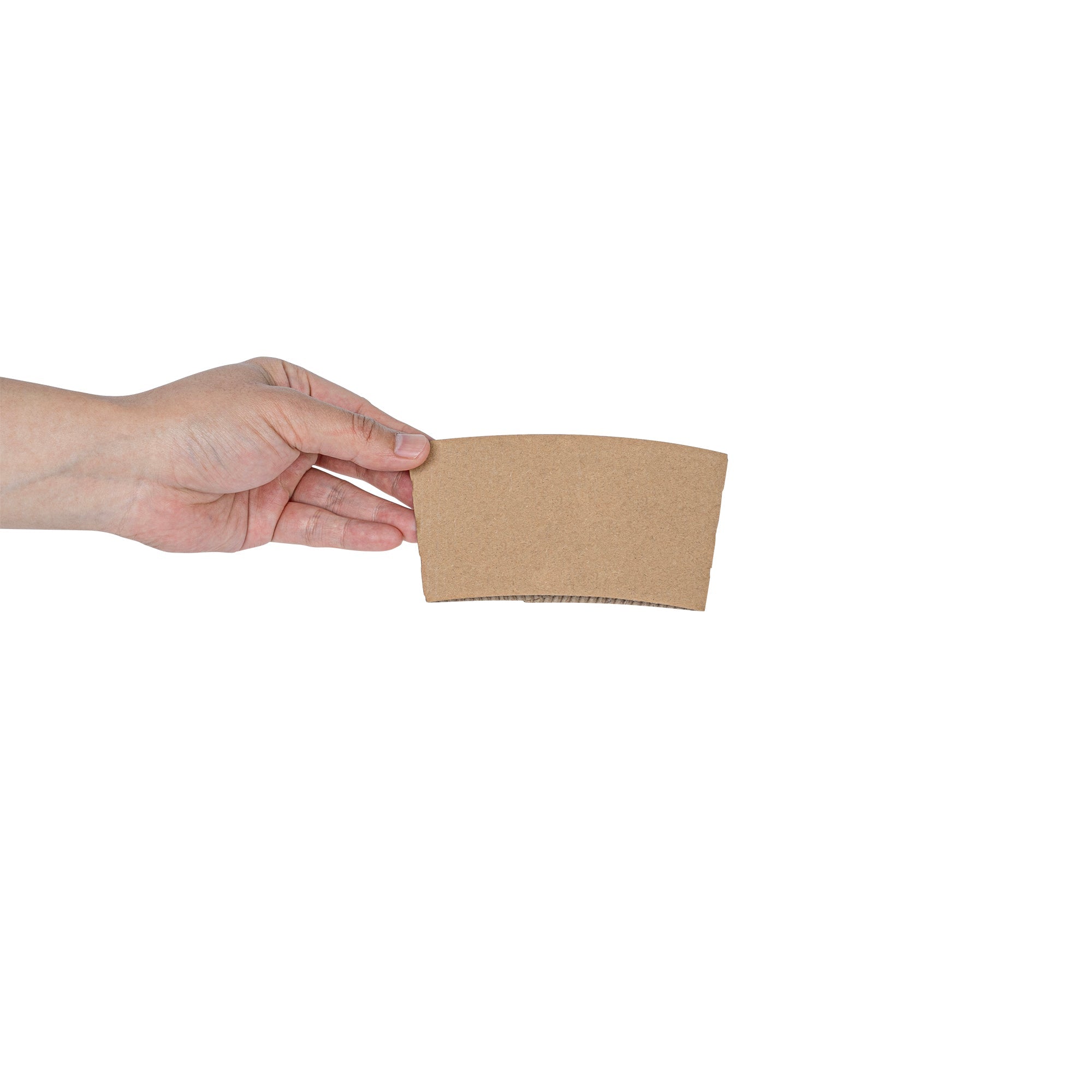 Restpresso Kraft Paper Coffee Cup Sleeve - Fits 12 / 16 / 20 oz Cups - 1000 count box