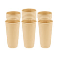Restpresso 20 oz Kraft Paper Coffee Cup - Double Wall - 3 1/2" x 3 1/2" x 6 1/4" - 250 count box