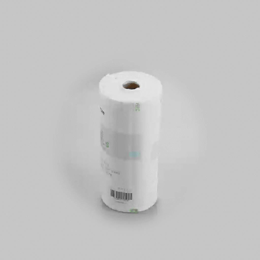 RW Clean White Bamboo Washable Paper Towel Roll - 11" x 11" - 50 Sheets x 10 Rolls