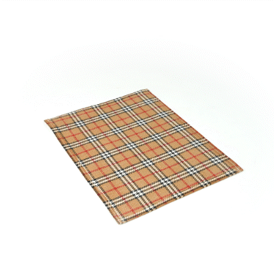 Carmel Mesh Vintage Scotch Plaid Placemat - 16" x 12" - 6 count box