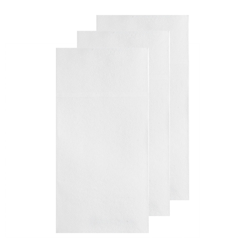 Luxenap White Paper Napkin - Kangaroo, Air Laid - 15 3/4" x 15 3/4" - 40 count box