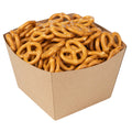 Bio Tek Square Kraft Paper Snack Box - 5 1/4" x 5 1/4" x 3 1/4" - 200 count box