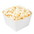 Bio Tek Square White Paper Snack Box - 5 1/4" x 5 1/4" x 3 1/4" - 200 count box