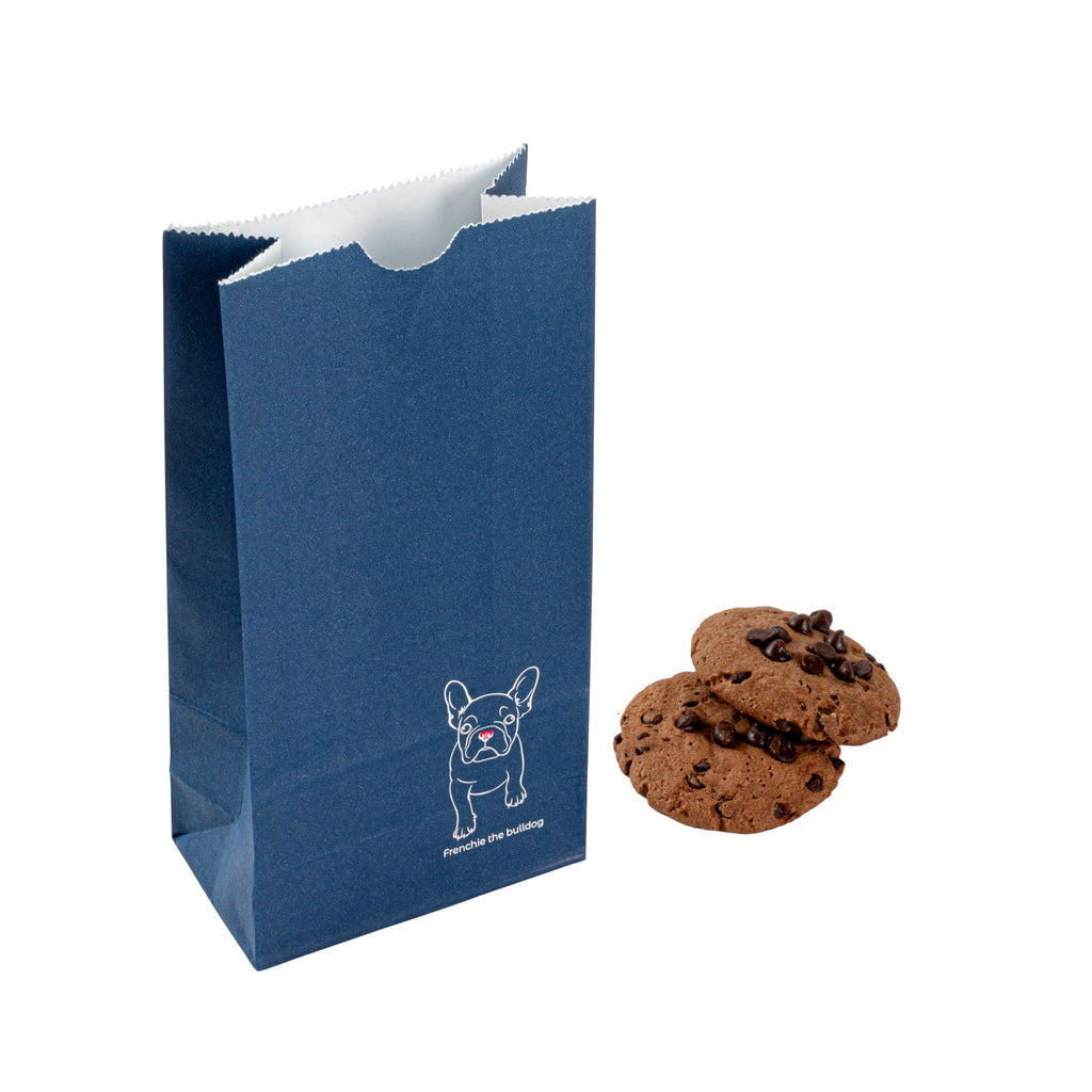 Bag Tek Frenchie Paper Bag - 2 lb - 4 1/4" x 2 1/4" x 8 1/2" - 100 count box