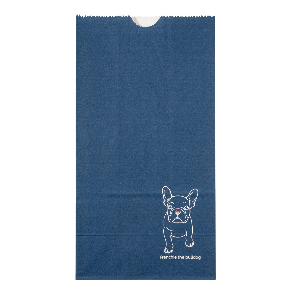 Bag Tek Frenchie Paper Bag - 4 lb - 5" x 3 1/4" x 9 1/2" - 100 count box