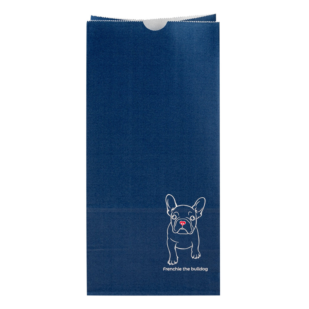 Bag Tek Frenchie Paper Bag - 8 lb - 6" x 4" x 11 3/4" - 100 count box