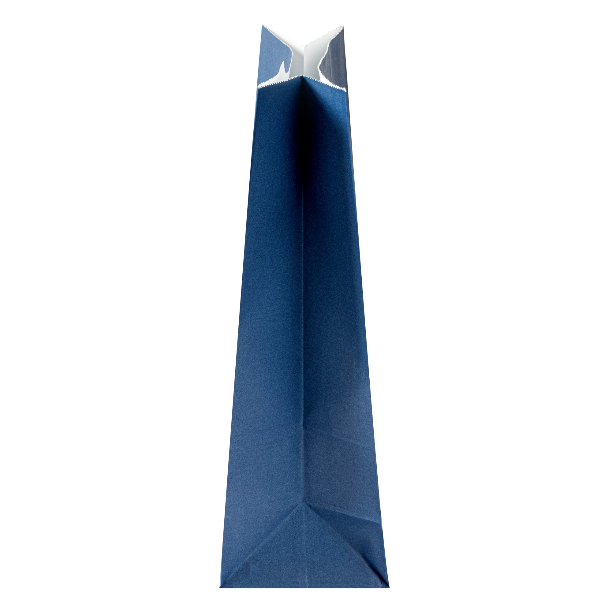 Bag Tek Frenchie Paper Bag - 12 lb - 7" x 4 1/4" x 12 1/2" - 100 count box