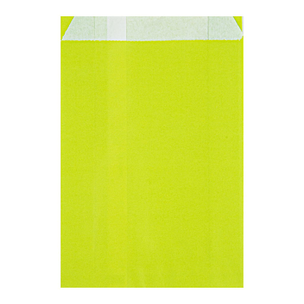 Bag Tek Eco Paper French Fry / Snack Bag - 4 1/4" x 1 1/2" x 6 1/4" - 100 count box