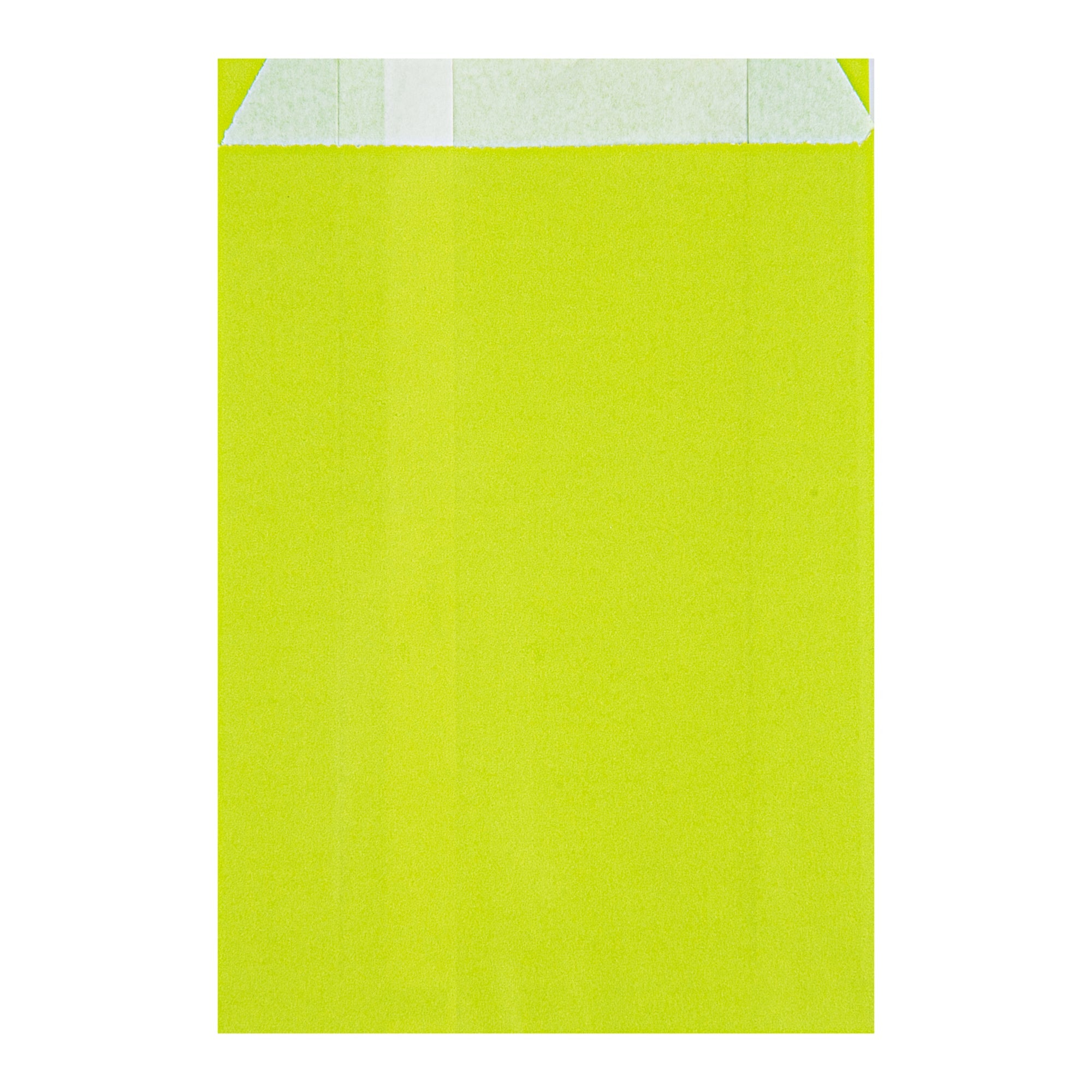 Bag Tek Eco Paper French Fry / Snack Bag - 4 1/4" x 1 1/2" x 6 1/4" - 100 count box