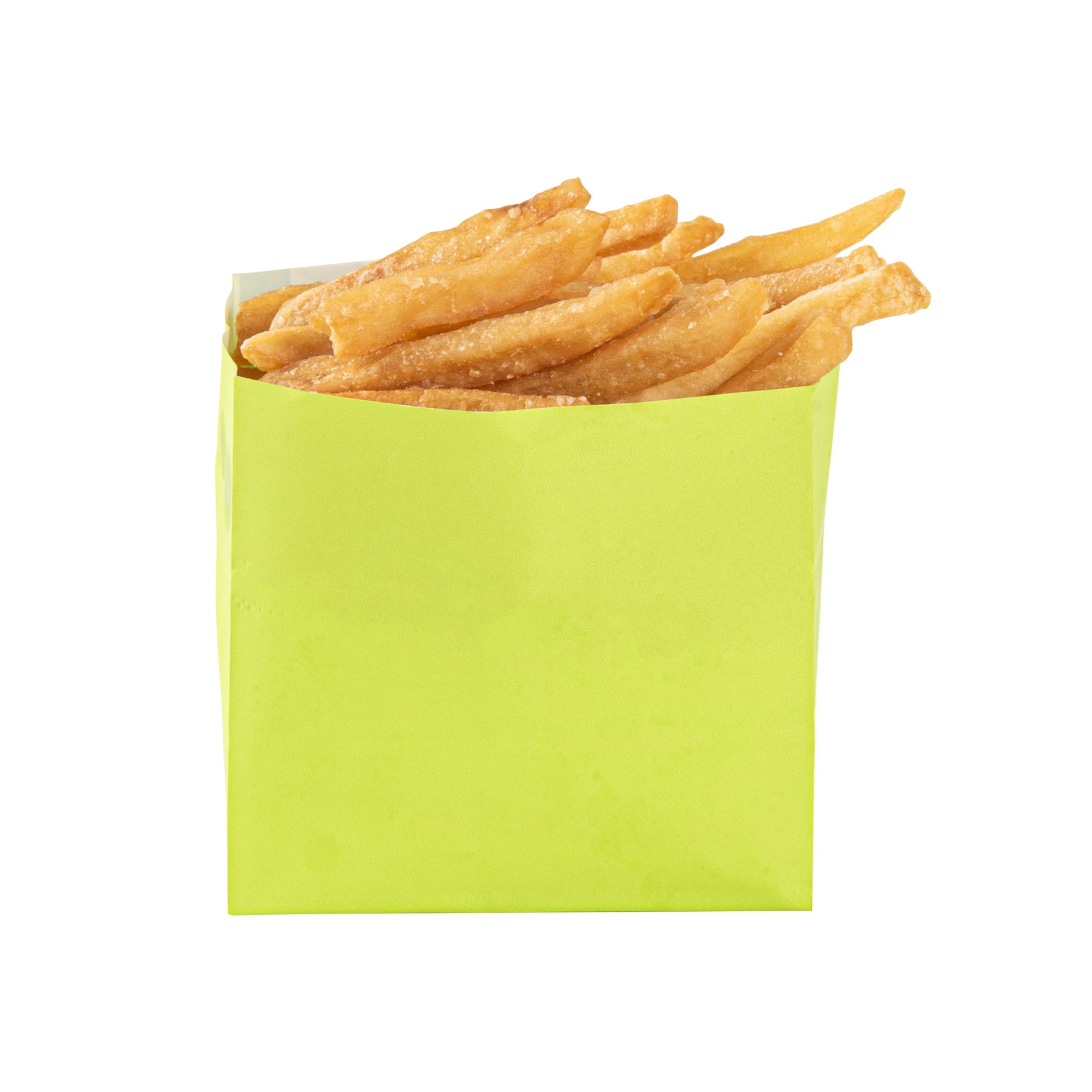 Bag Tek Eco Green Paper Small Snack Bag - 3 3/4" x 2 1/4" x 3 3/4" - 100 count box