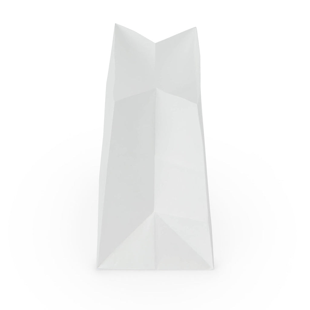 Bag Tek White Paper Small Snack Bag - 4" x 2 1/4" x 3 3/4" - 100 count box