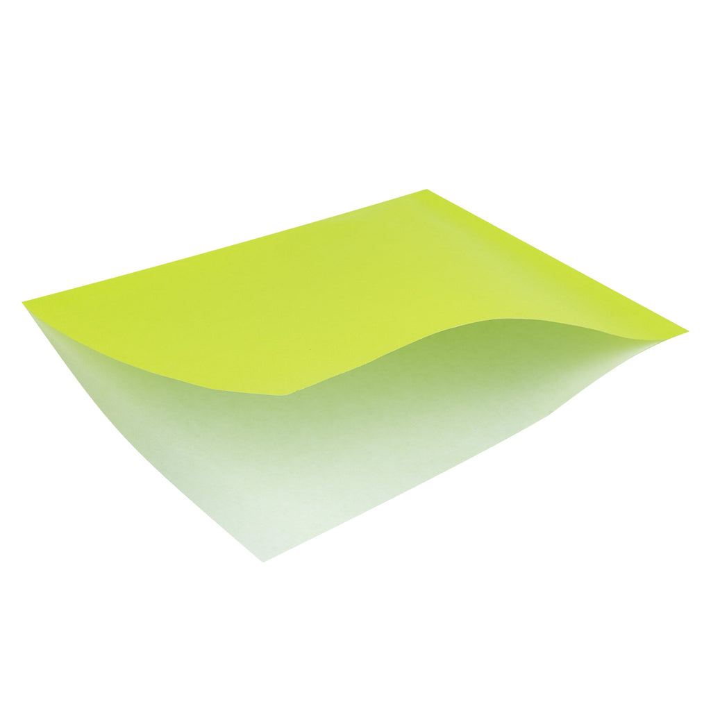Bag Tek Eco Green Paper Small Double Open Bag - Greaseproof - 6 1/4" x 4 3/4" - 100 count box