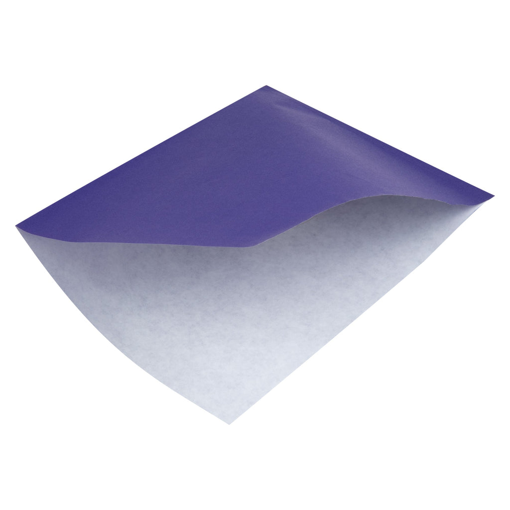 Bag Tek Purple Paper Small Double Open Bag - Greaseproof - 6 1/4" x 4 3/4" - 100 count box