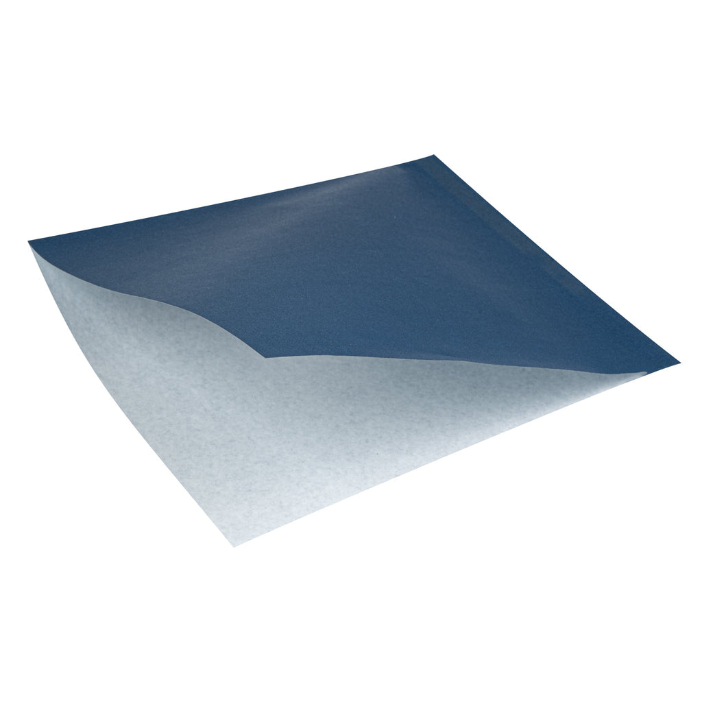 Bag Tek Midnight Blue Paper Large Double Open Bag - Greaseproof - 10" x 9" - 100 count box