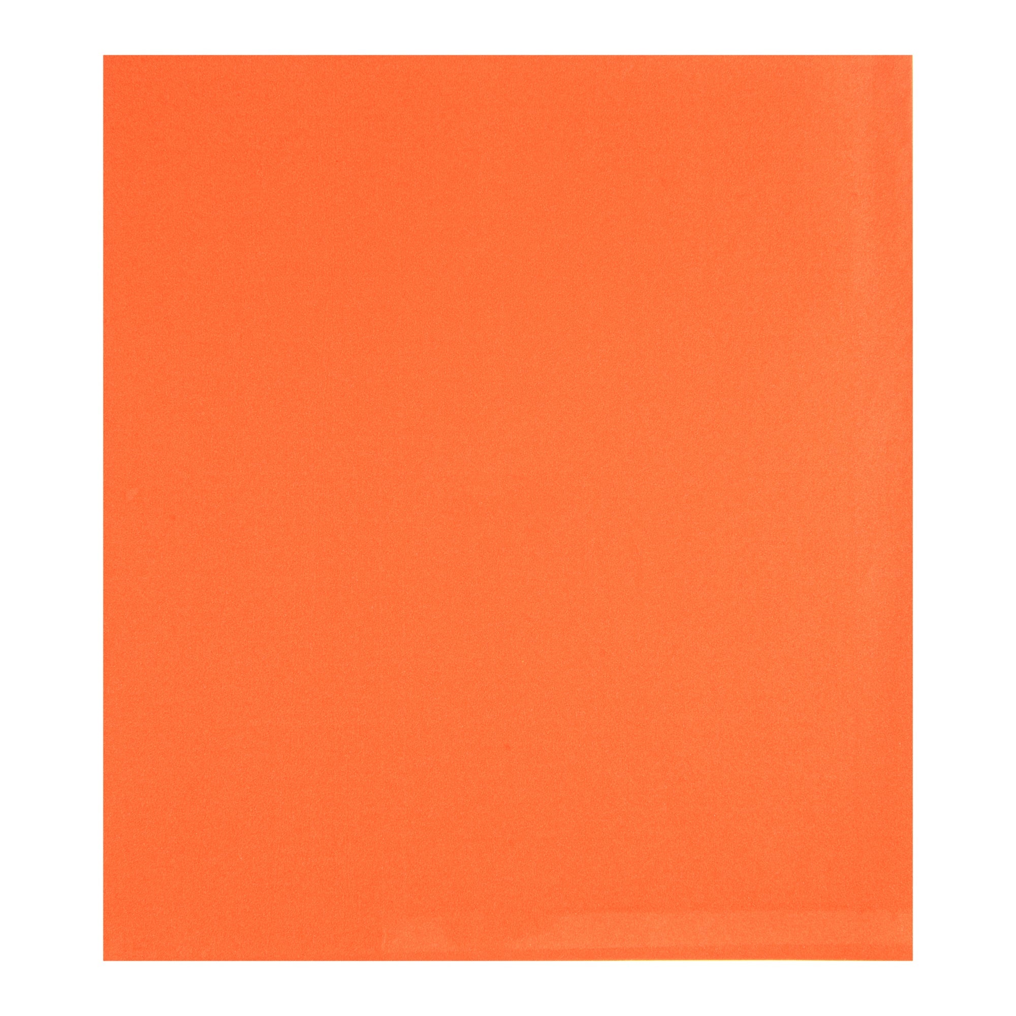 Bag Tek Tangerine Orange Paper Large Double Open Bag - Greaseproof - 10" x 9" - 100 count box