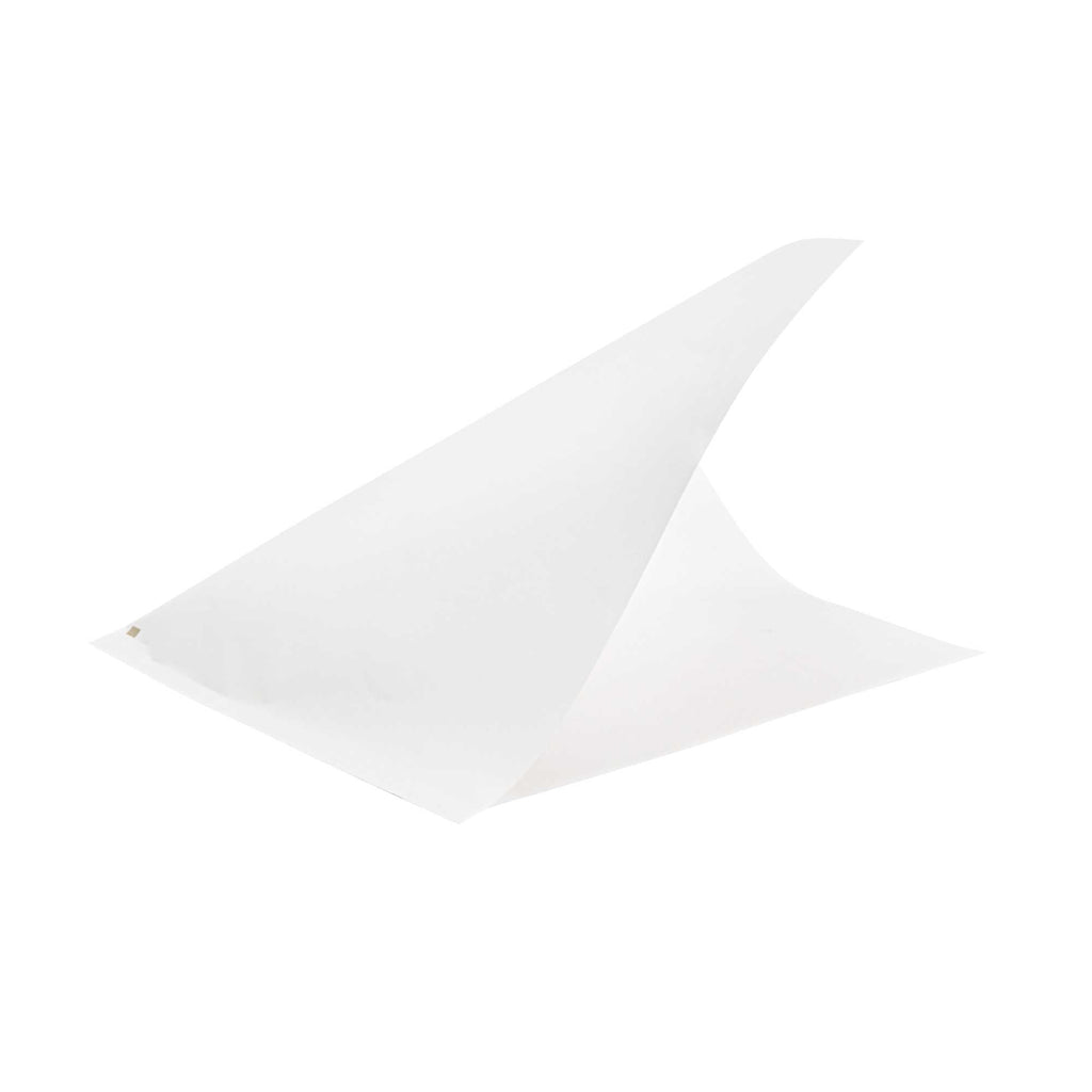 Bag Tek White Paper Large Double Open Bag - Greaseproof - 10" x 9" - 100 count box