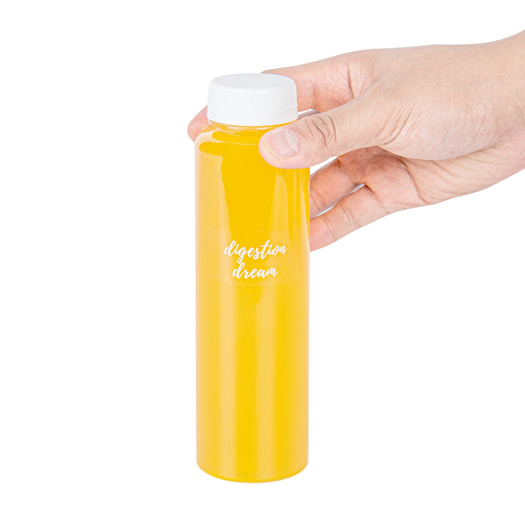Label Tek Plastic Digestion Dream Label - Clear with White Font, Water-Resistant - 2" x 1" - 100 count box