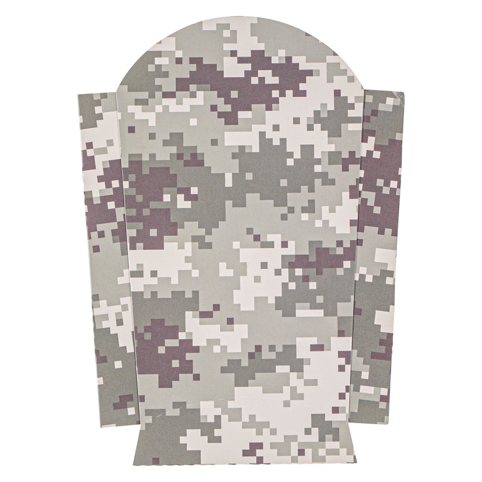 Bio Tek 4 oz Camouflage Paper Fry Cup / Snack Container - 4 3/4" x 3 1/2" x 5" - 100 count box