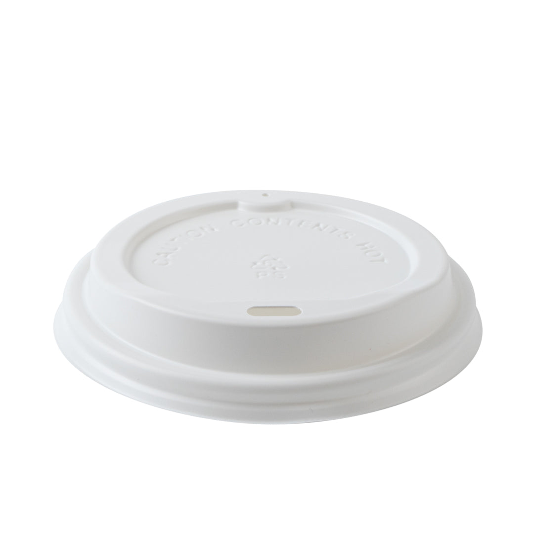 Restpresso 16 oz Crimson Paper Ripple Wall Coffee Cup - with White Lid - 3 1/2" x 3 1/2" x 6 1/4" - 20 count box