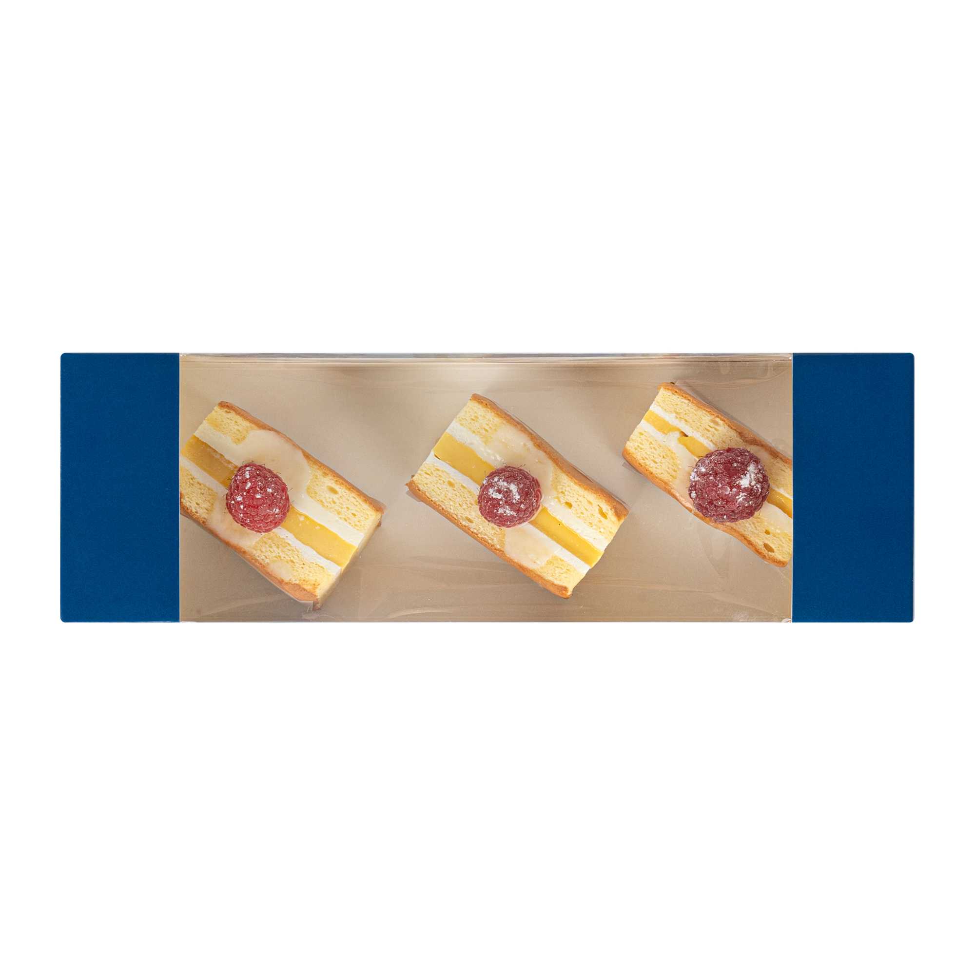 Pastry Tek Frenchie Paper Pastry / Cake Box - with Window - 9 3/4" x 3 1/4" x 2 1/4" - 100 count box
