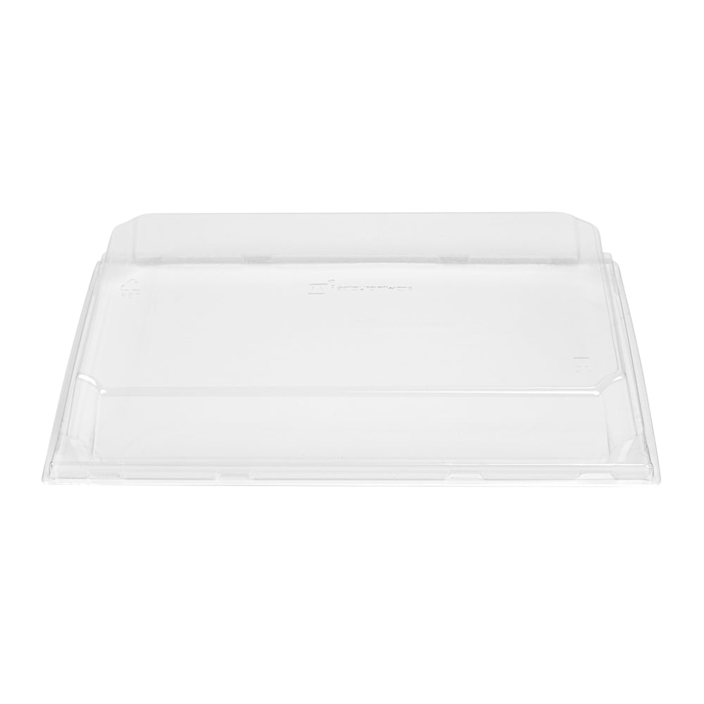Matsuri Vision Clear Plastic Lid - Fits Large Sushi Tray - 100 count box